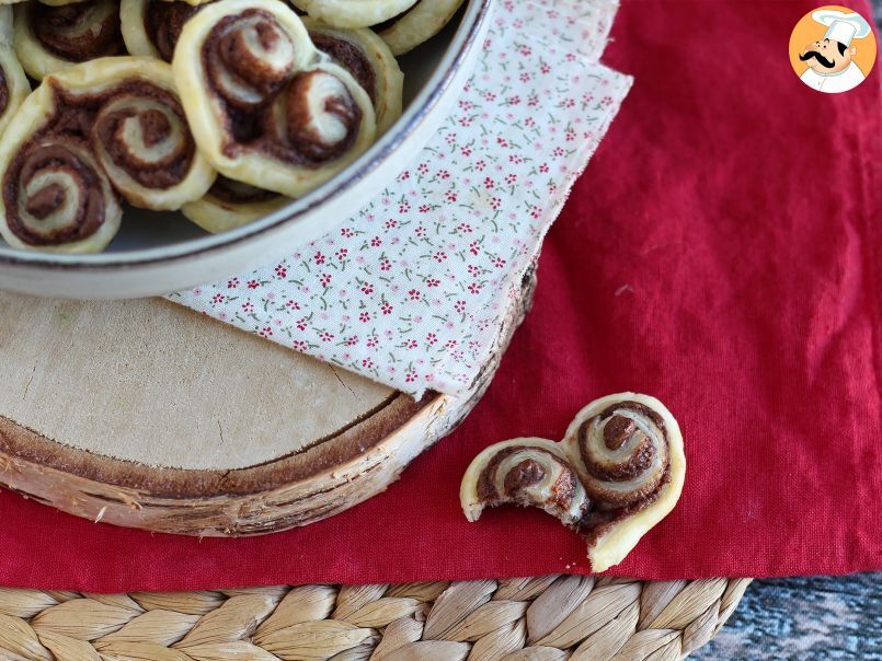 Cuori di sfoglia alla Nutella per San Valentino - foto 3