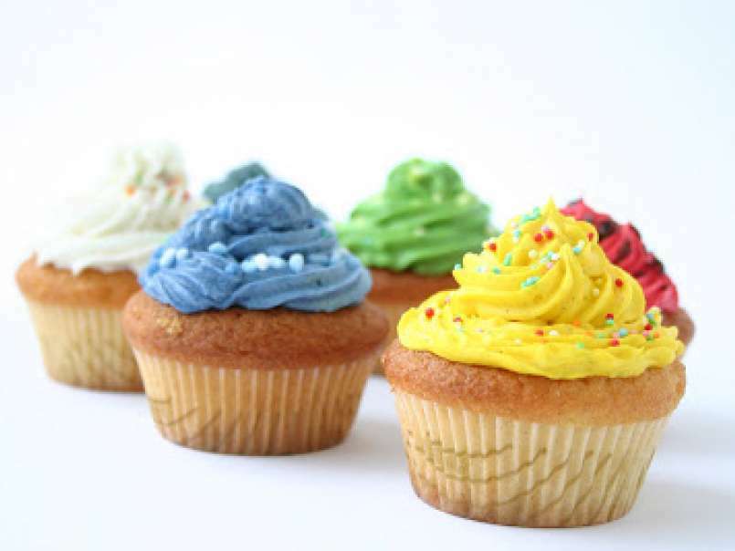 Cupcake arcobaleno, foto 1