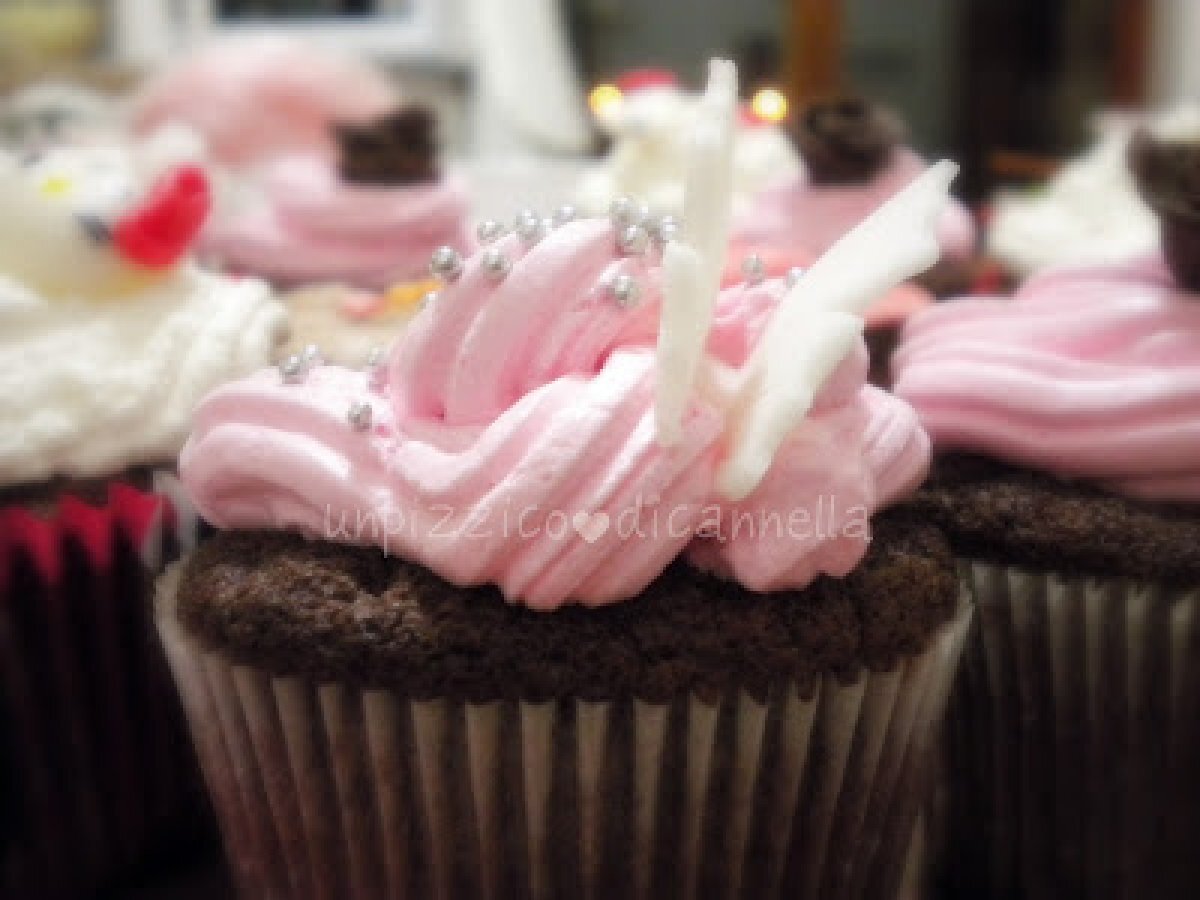 Cupcake Cioccolato e Fragole