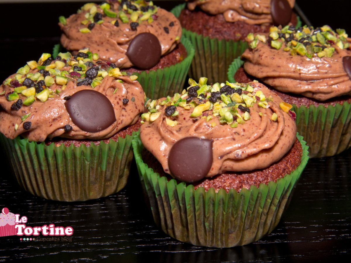 Cupcakes Choco Pistacchio