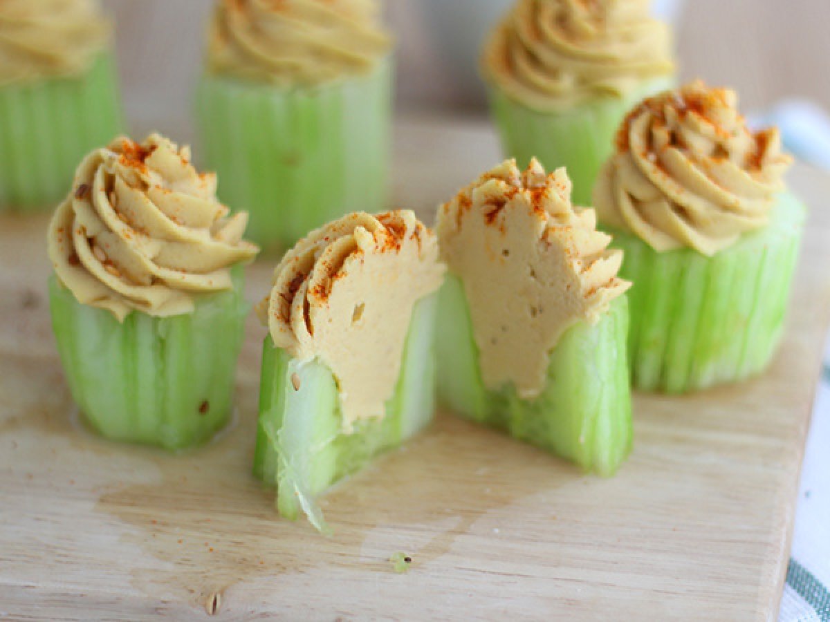 Cupcakes di cetriolo - Ricetta vegana - foto 3