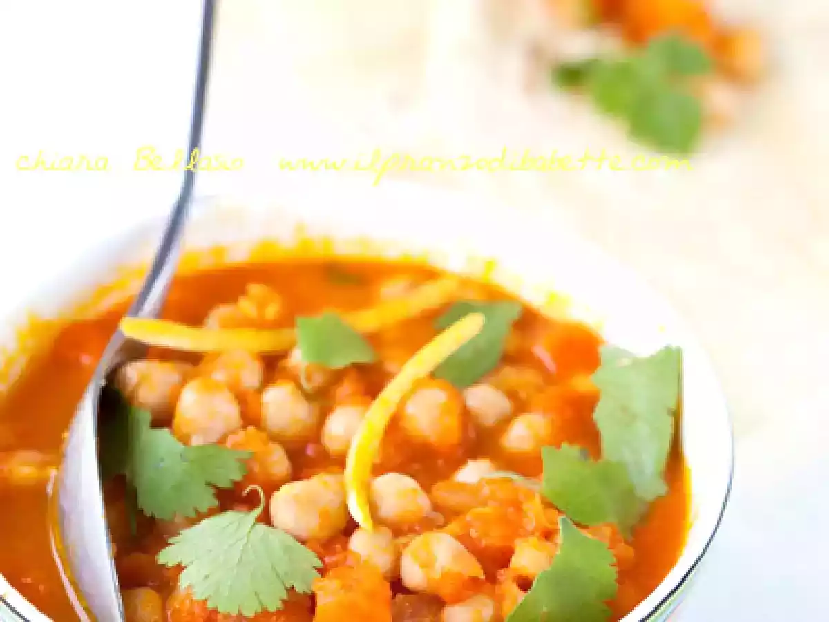 Curry di ceci e carote (senza spezie) - foto 2