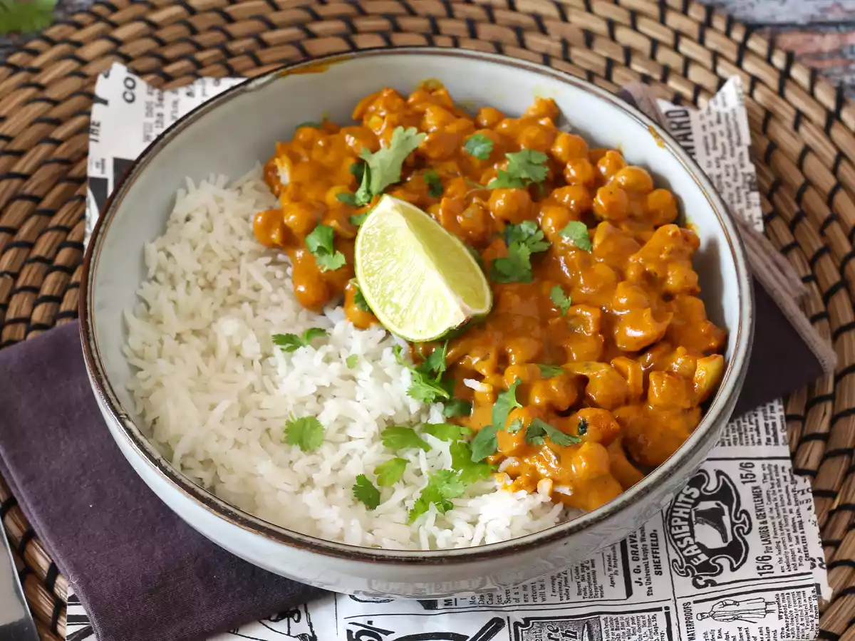 Curry di ceci, la ricetta vegana che tutti adorano!