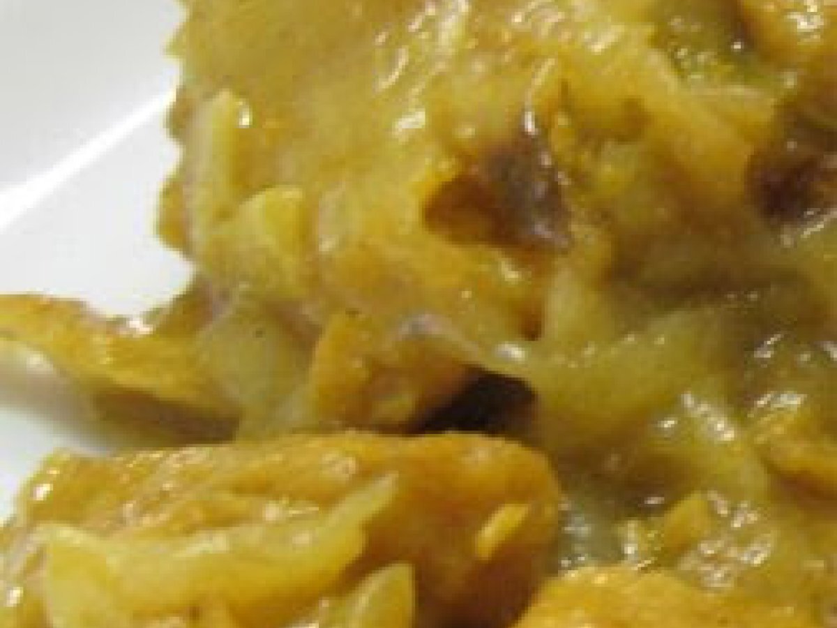 Curry di muscolo di grano