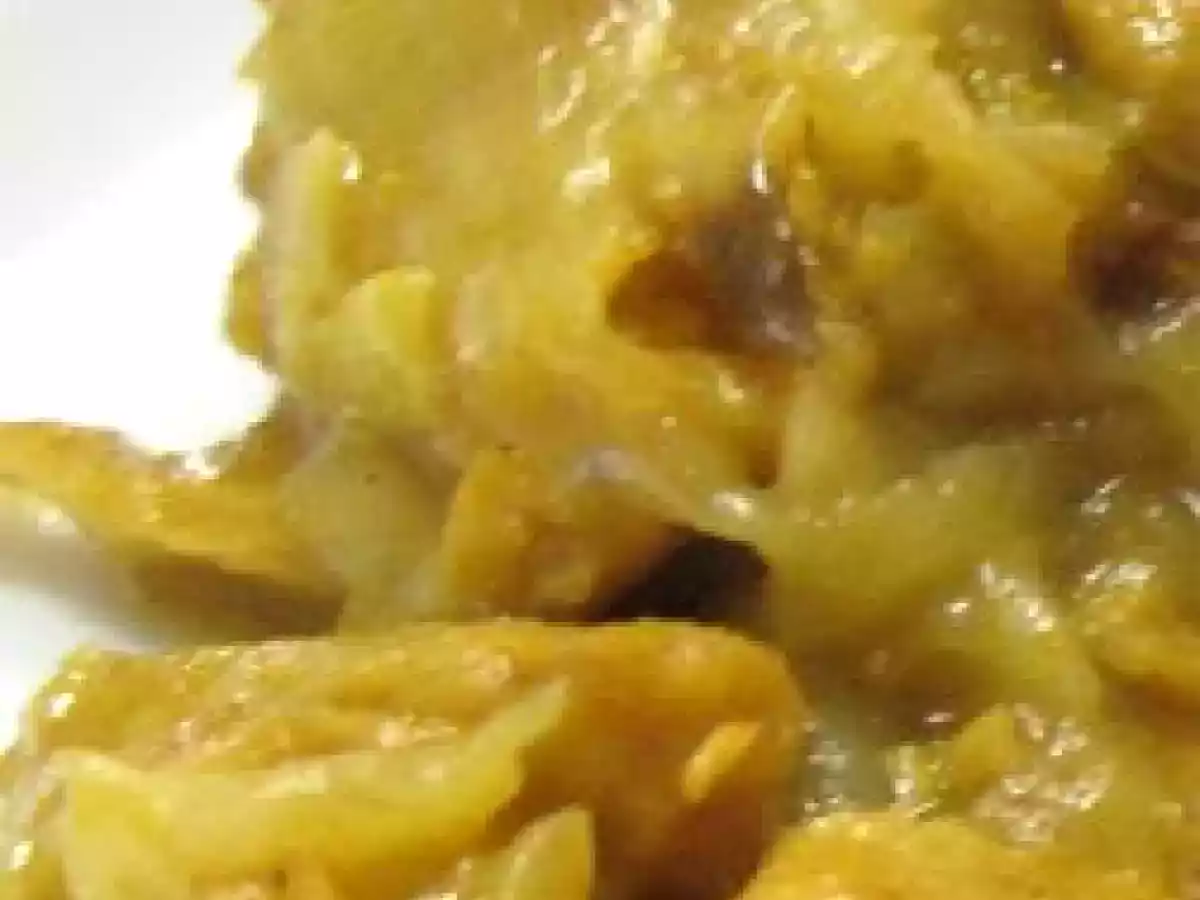 Curry di muscolo di grano