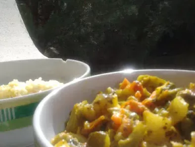Curry di Verdure e Riso Basmati velocissimoooo