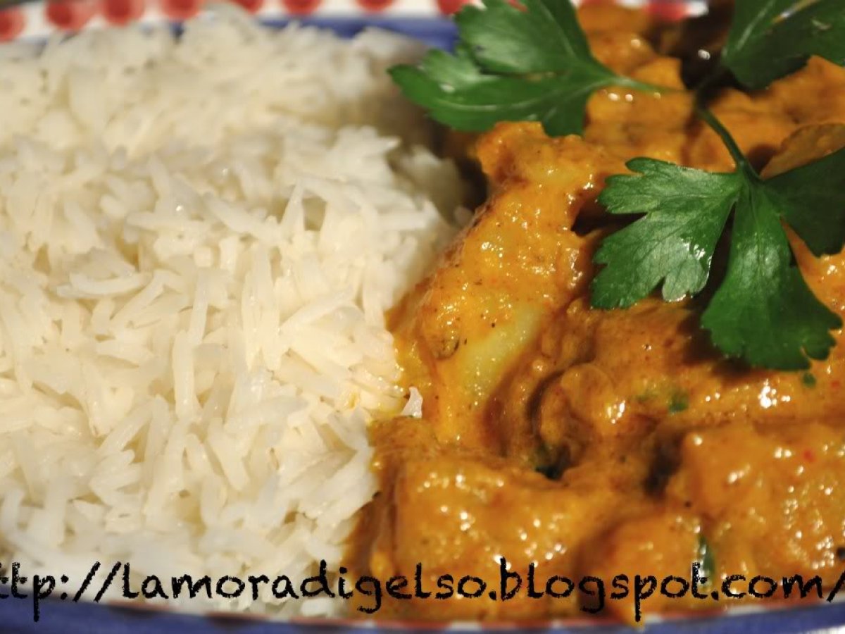 Curry di zucca e patate