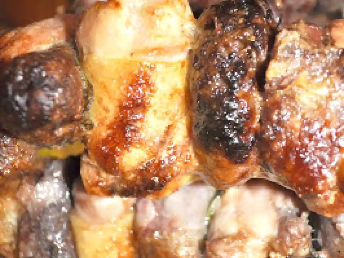 Da Siena, con amore! La Schiodonata, ovvero l'arrosto girato di Maria.