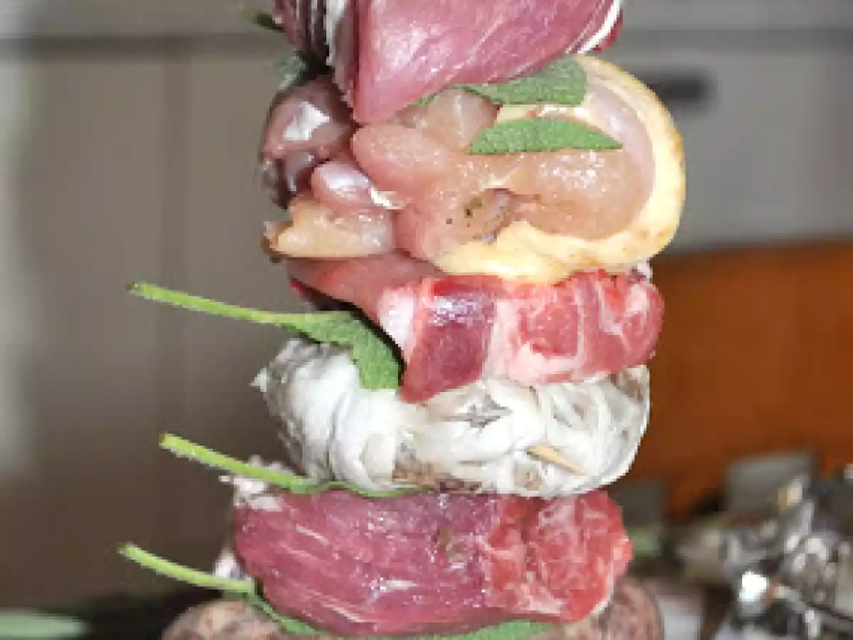 Da Siena, con amore! La Schiodonata, ovvero l'arrosto girato di Maria. - foto 4