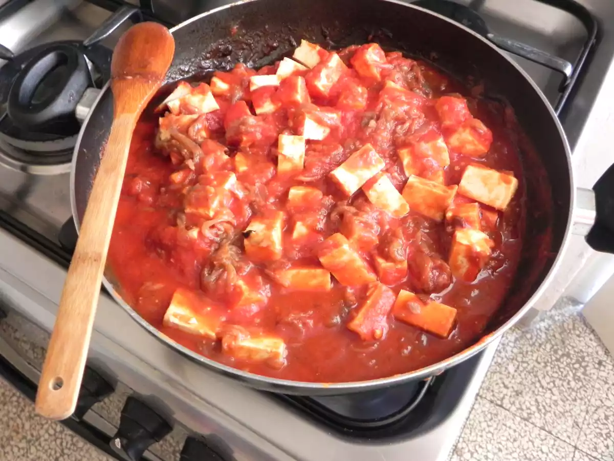 Dadolata di Tofu piccante
