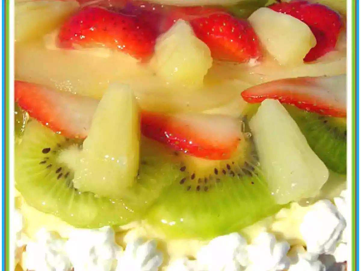 DELIZIA ALLA FRUTTA E CREMA PASTICCERA RICCA - foto 2