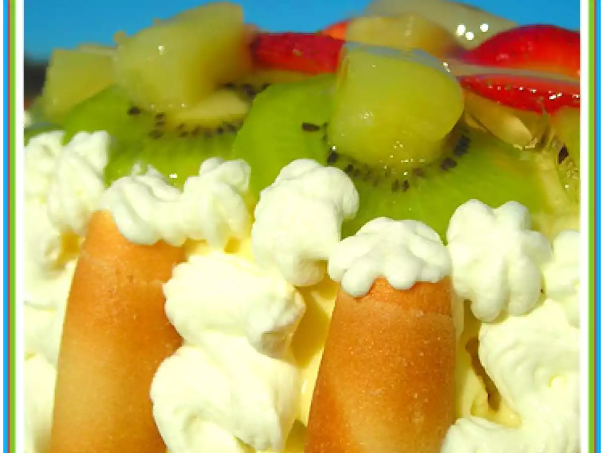 DELIZIA ALLA FRUTTA E CREMA PASTICCERA RICCA - foto 3