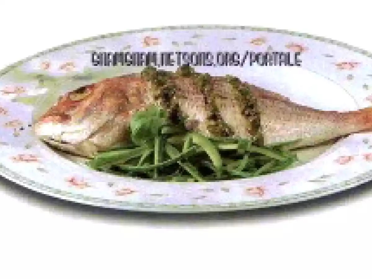 Dentice al pesto siciliano