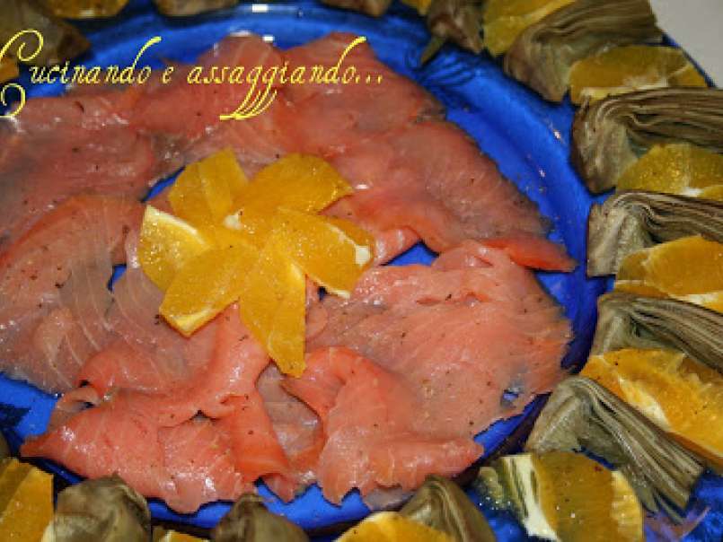 ...di salmone carciofi e arance, foto 1