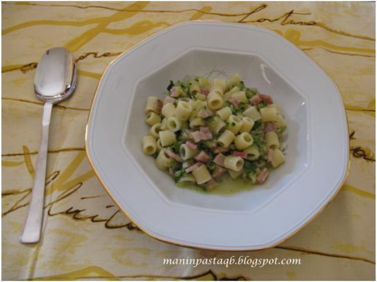 Ditali con zucchine