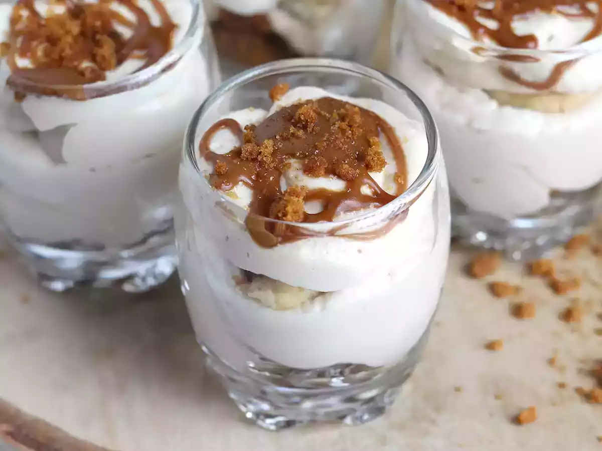 Dolce al cucchiaio con mascarpone e biscotti - foto 2
