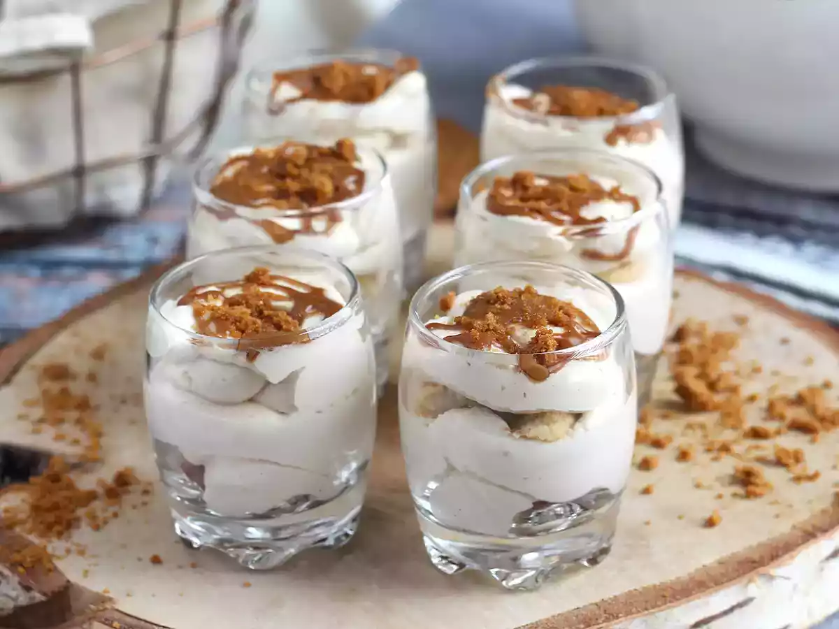 Dolce al cucchiaio con mascarpone e biscotti - foto 3