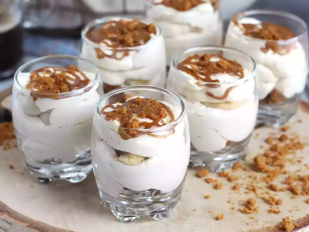 Dolce al cucchiaio con mascarpone e biscotti - foto 5