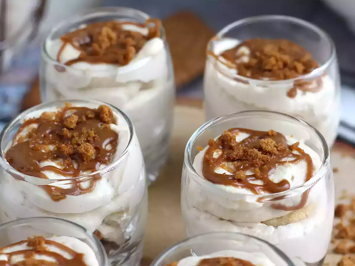 Dolce al cucchiaio con mascarpone e biscotti - foto 7