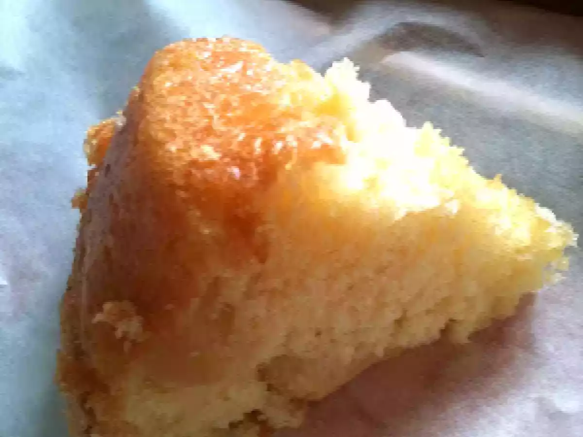 Dolce alle mele, con panna montata nell'impasto - foto 2