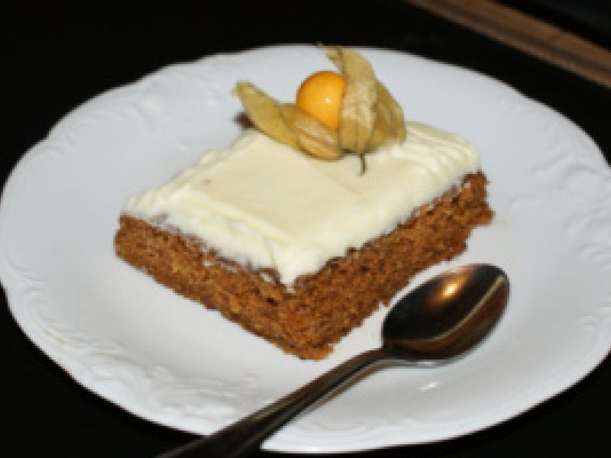 Dolce con carote e Philadelphia