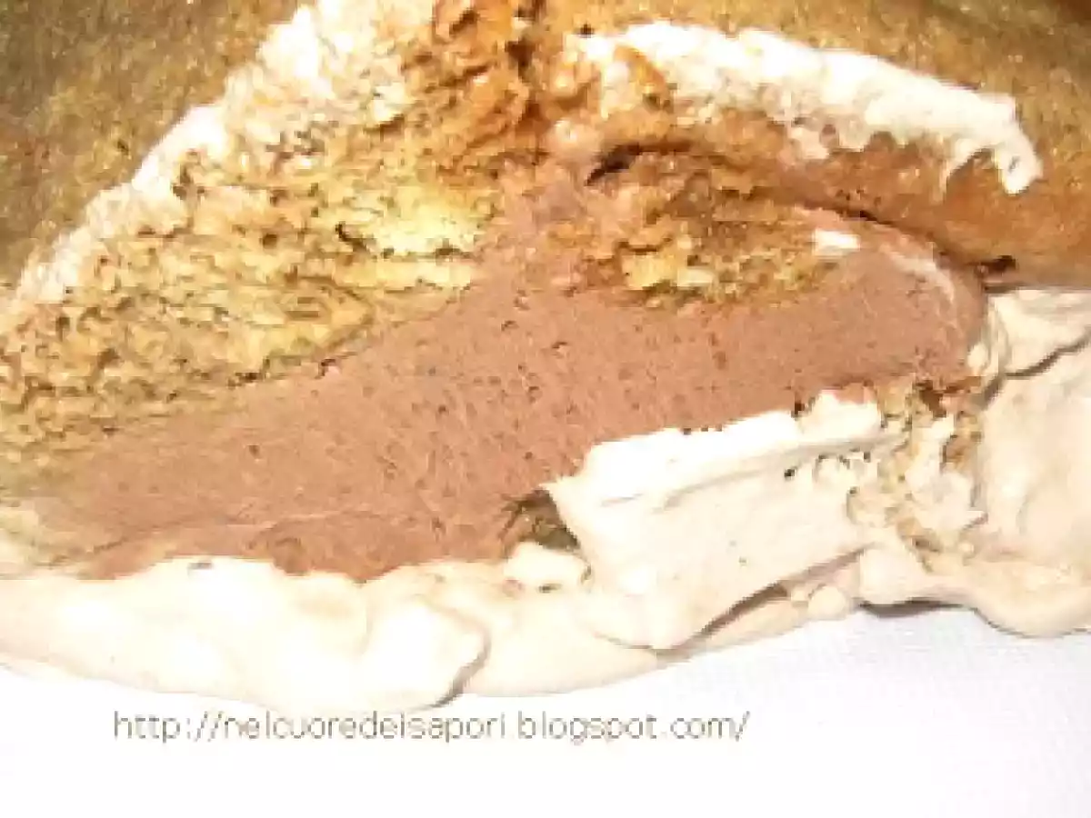 Dolce con nutella, caffè e ganache di cioccolato al latte - foto 2