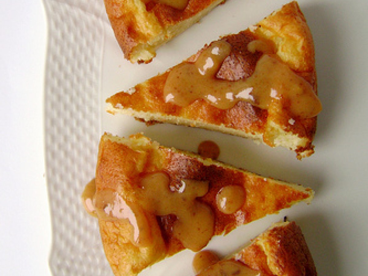 Dolce di semolino con dulce de leche