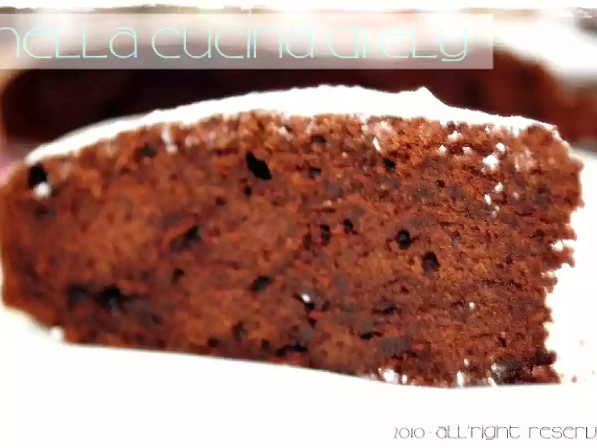 Dolce ritorno....: Torta al cacao e panna