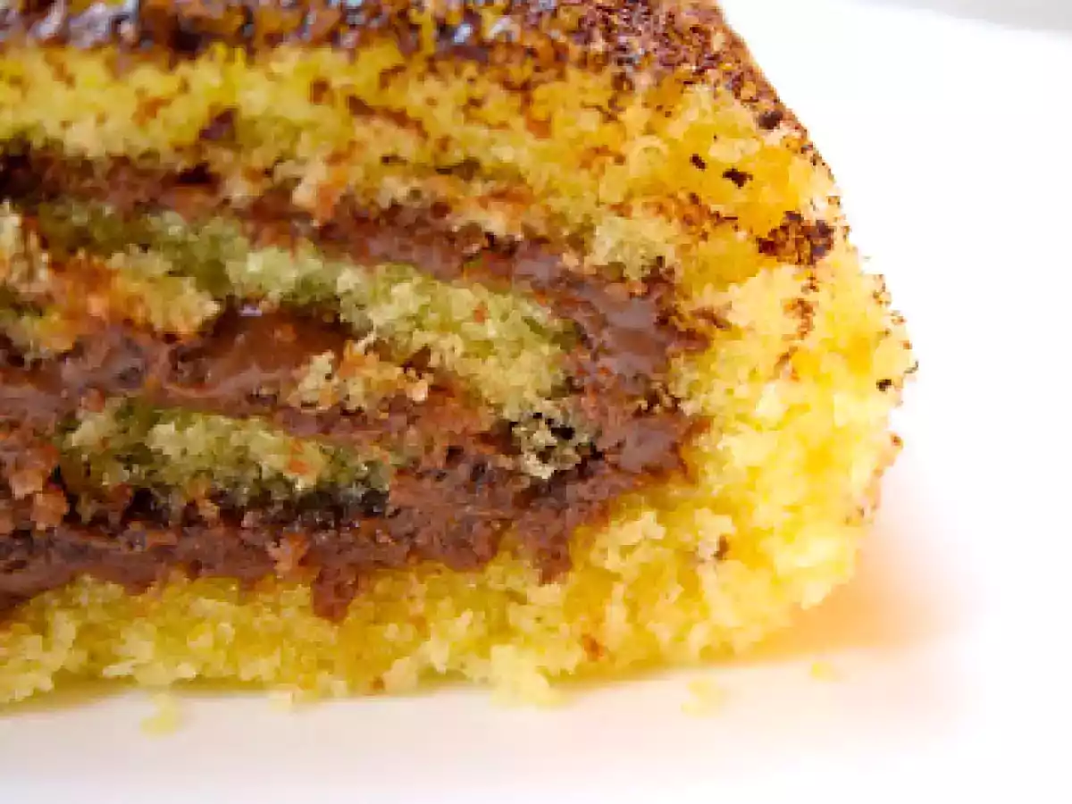 Dolce rotolo all'arancia e Nutella® - foto 2