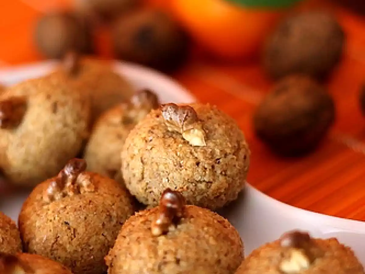 Dolcetti di noci e mandarino. - foto 2