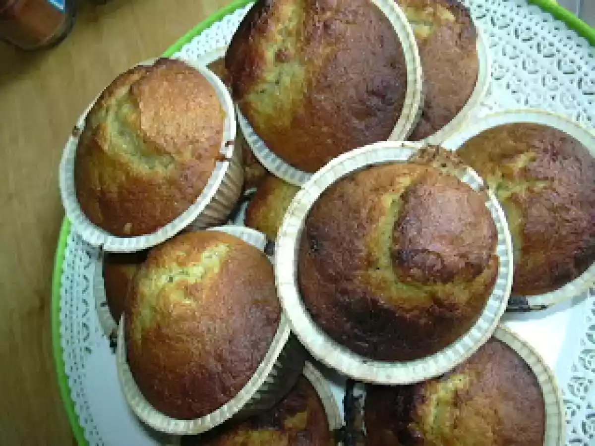 Domenica ai fornelli - Muffin al matcha e cioccolato bianco - foto 2