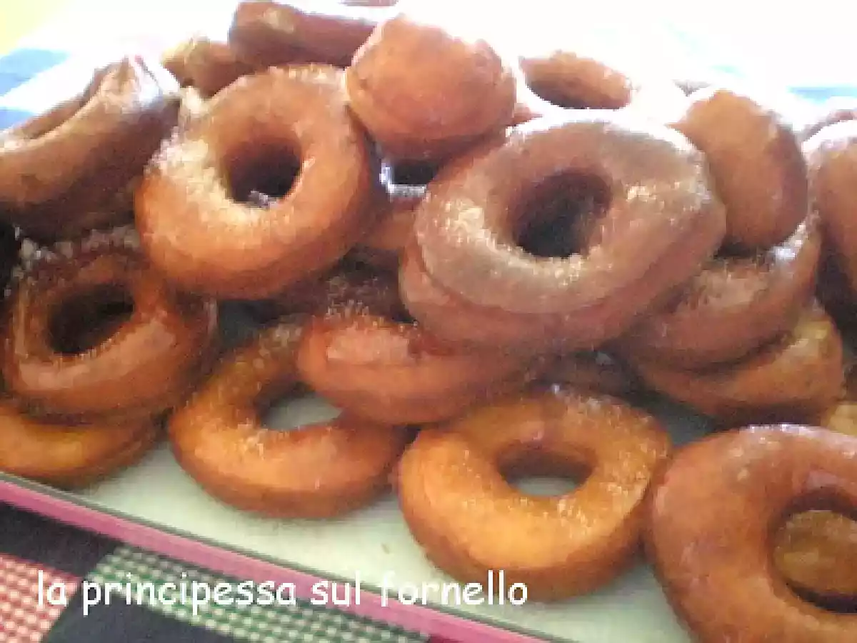 Donuts con glassa al miele