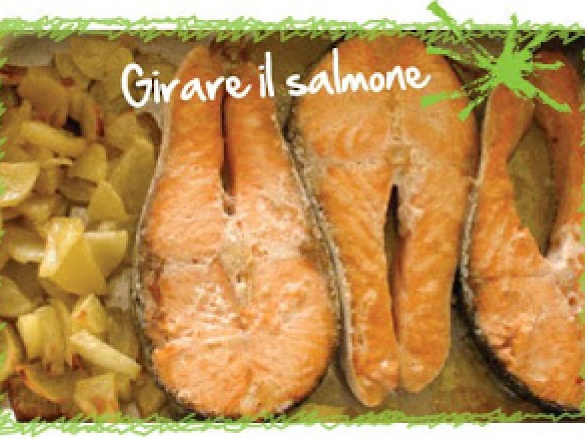 E ora Salmone con patate al forno! - foto 3