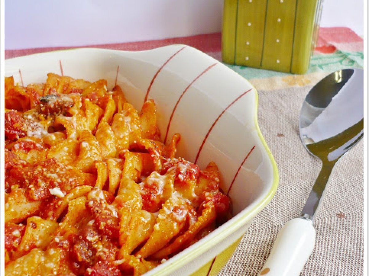 Eliconi al forno con ortaggi