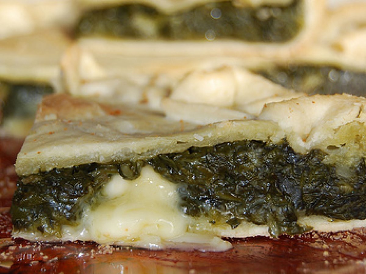 Erbazzone (o scarpazzon) al formaggio