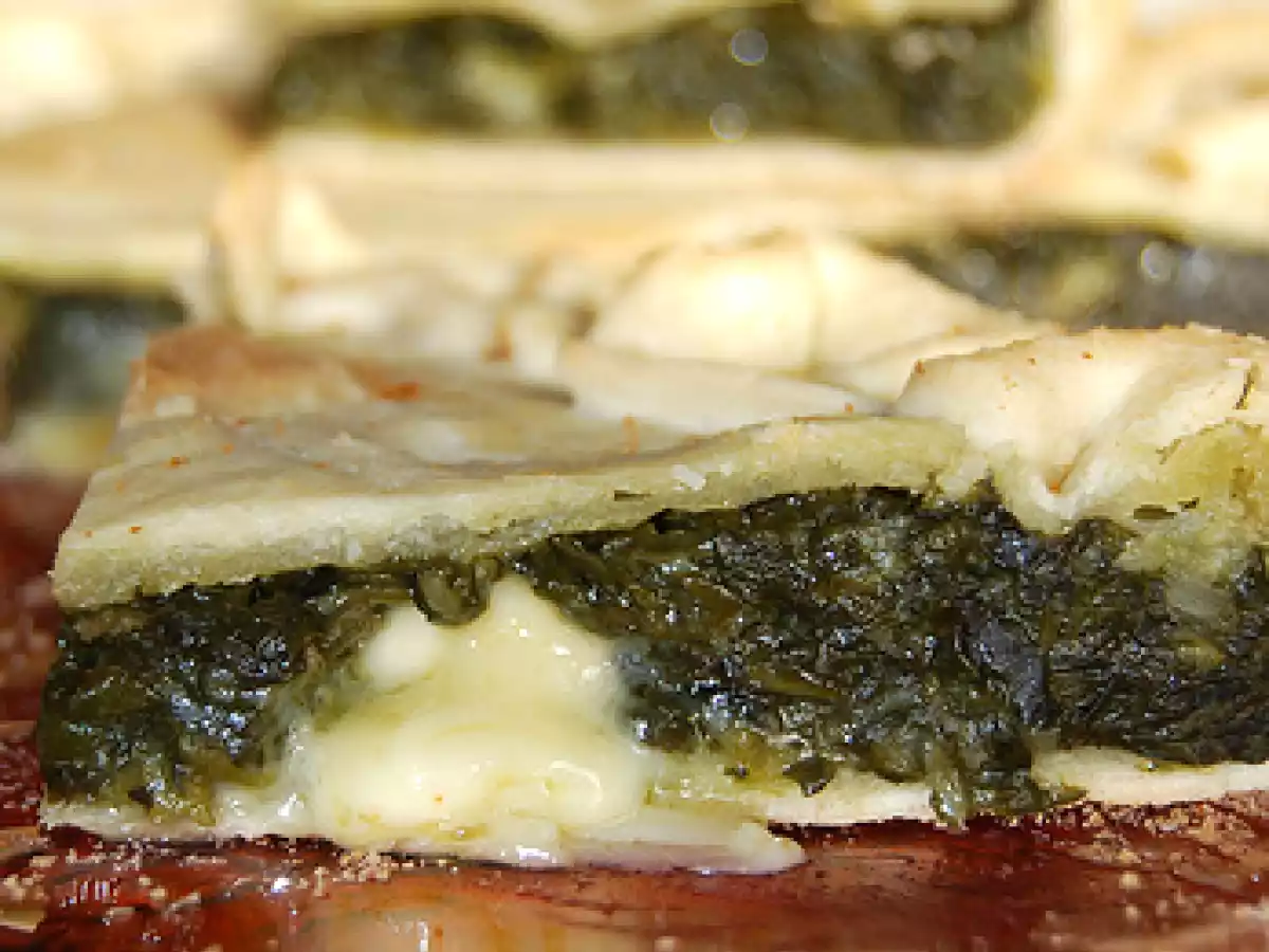 Erbazzone (o scarpazzon) al formaggio