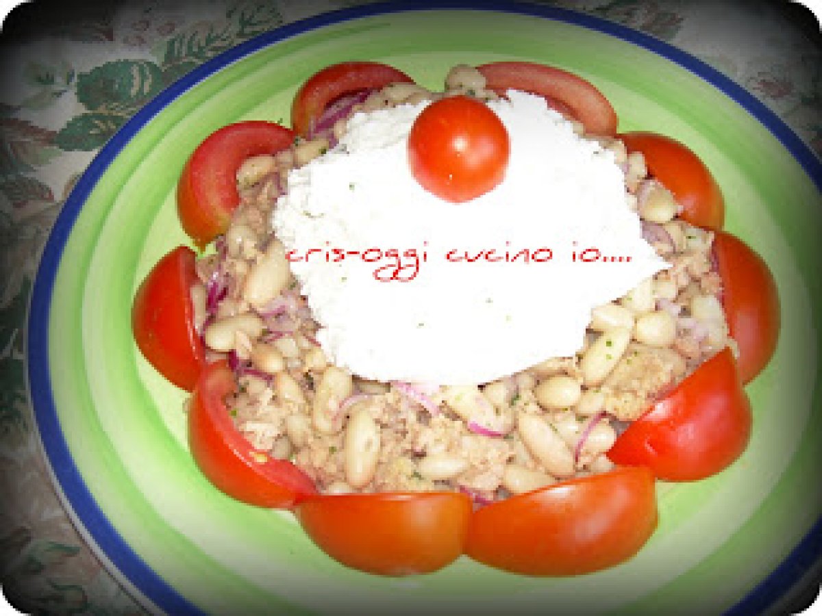 FAGIOLI CON CREMA DI RICOTTA