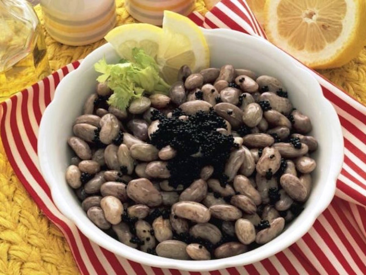 Fagioli e caviale