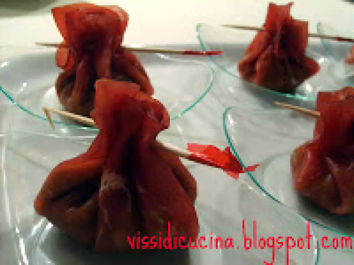 Fagottini di bresaola con salsa guacamole - foto 2
