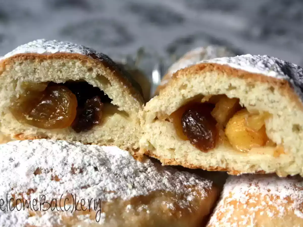 Fagottini di ricotta con mele e uvetta - foto 2