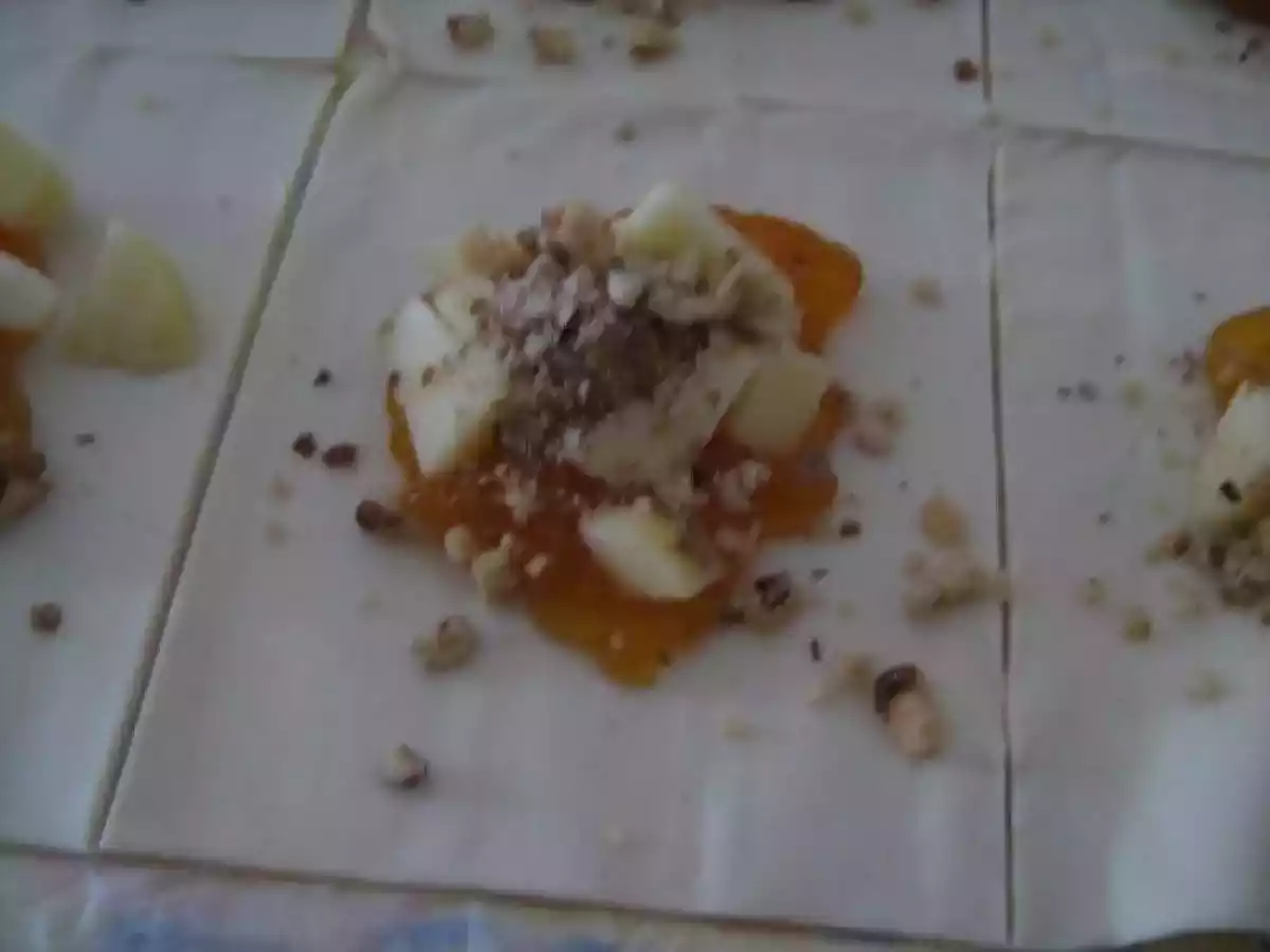 Fagottini mela e noci - foto 5