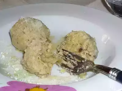 Falsi canederli di melanzane