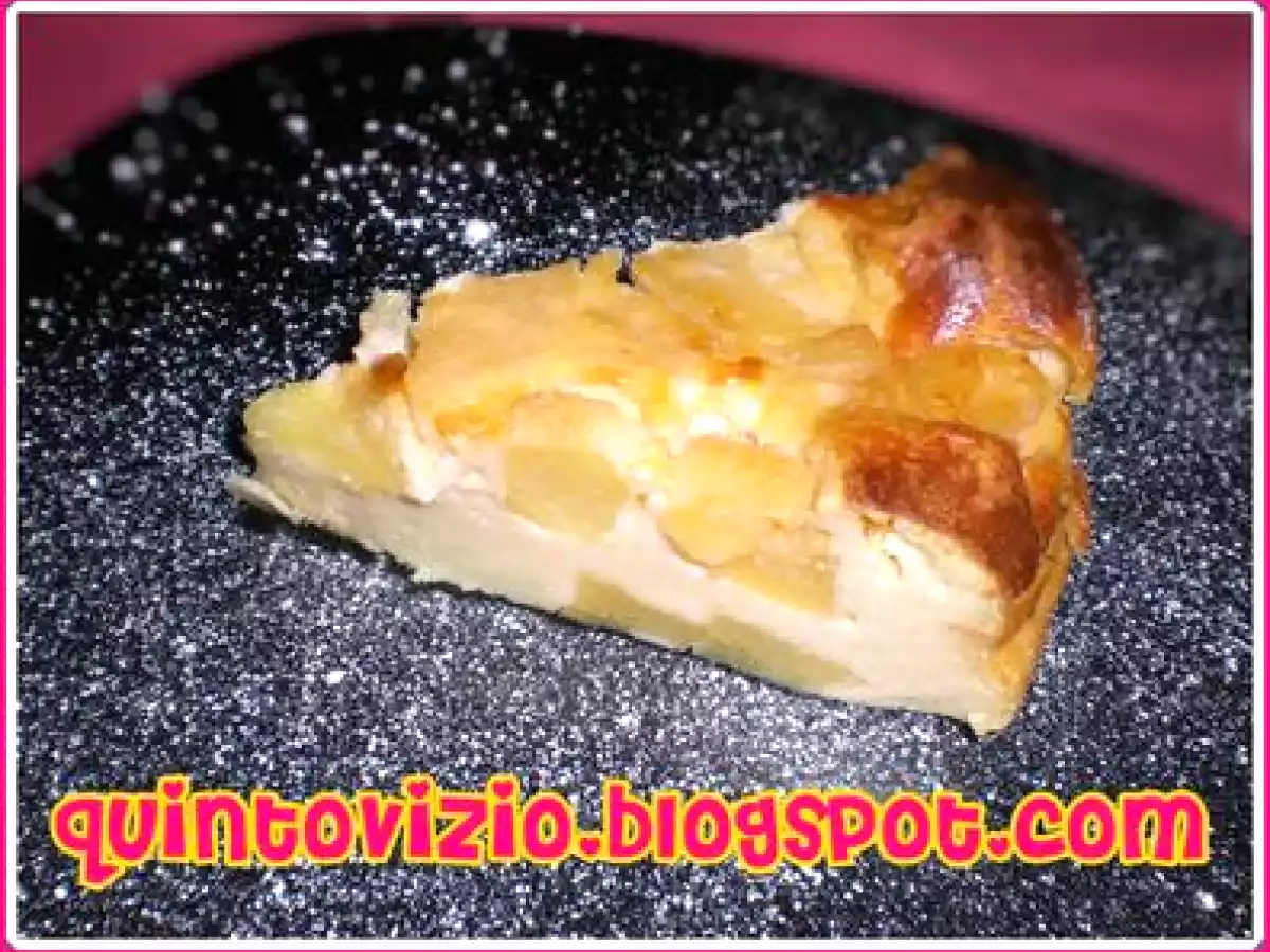 Far breton alle mele caramellate