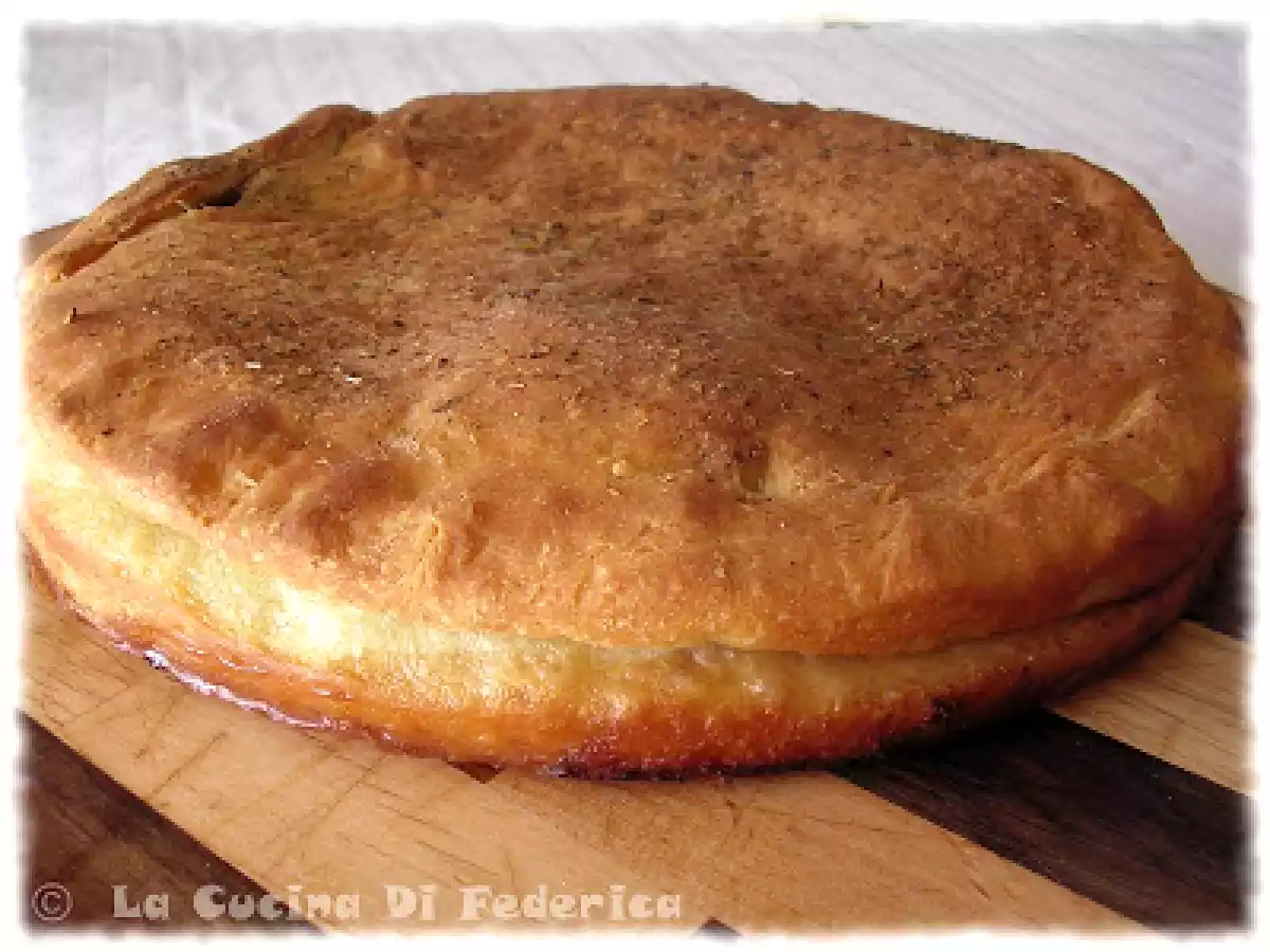 Farcisole - la focaccia al radicchio di Treviso