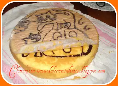 Fare un disegno su una torta