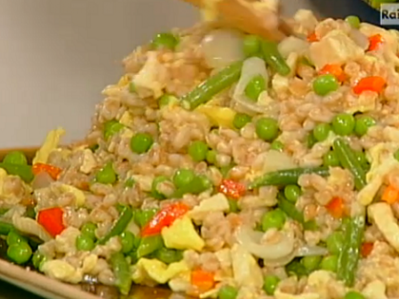 Farro alla cantonese