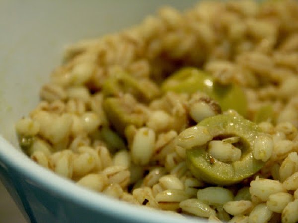 Farro come un risotto, con sugo a crudo