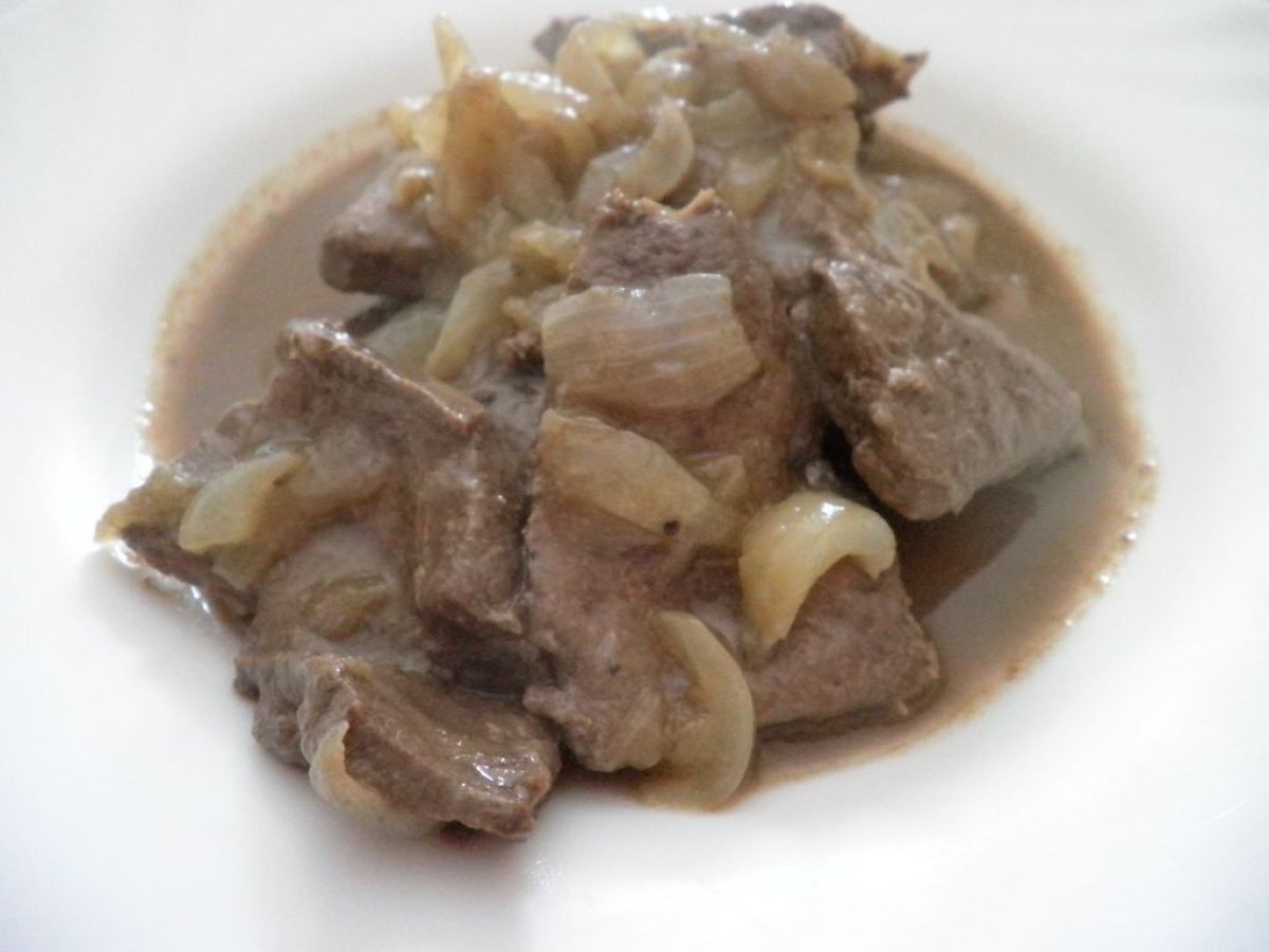 Fegato Di Vitello Alla Veneziana Con Aceto Ricetta Petitchef