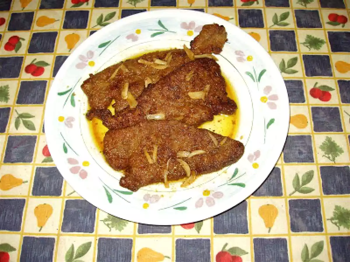 Fegato in agrodolce alla palermitana, la vera versione du ficatu ri setticannola?