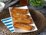 Feta Saganaki al forno: la ricetta greca con pasta fillo, feta e miele, foto 1